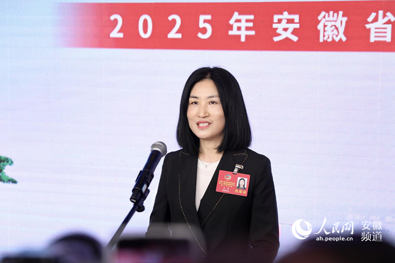 安徽省政協(xié)委員、澳門科技大學(xué)法學(xué)院院長方泉。人民網(wǎng)記者 陶濤攝